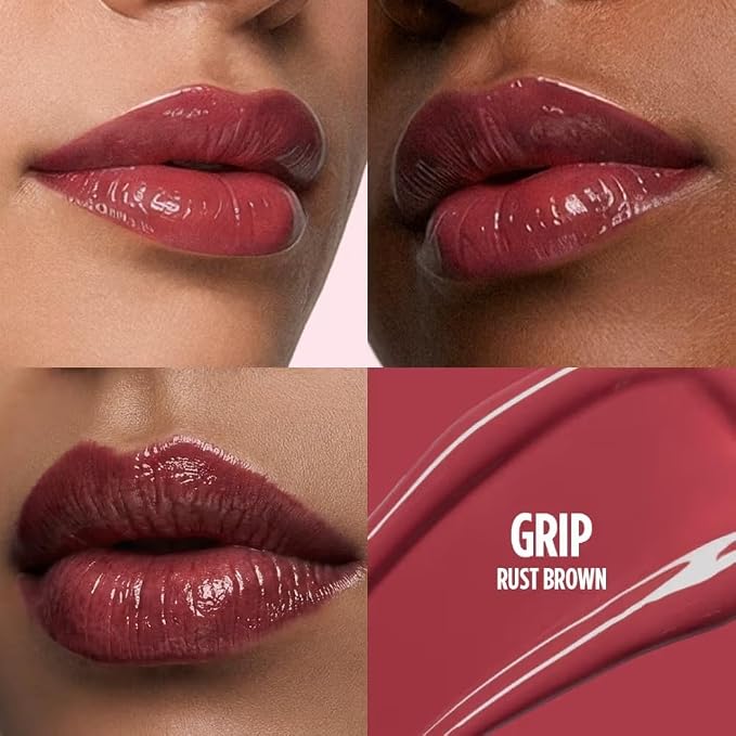 Nykaa Lip Grip No-Transfer Gloss Intense Shine Liquid Lipstick Gloss Intense Shine Liquid Lipstick 2ml