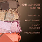 Character Pro Vista Creations 40-Color EyeShadow Palette CPV001