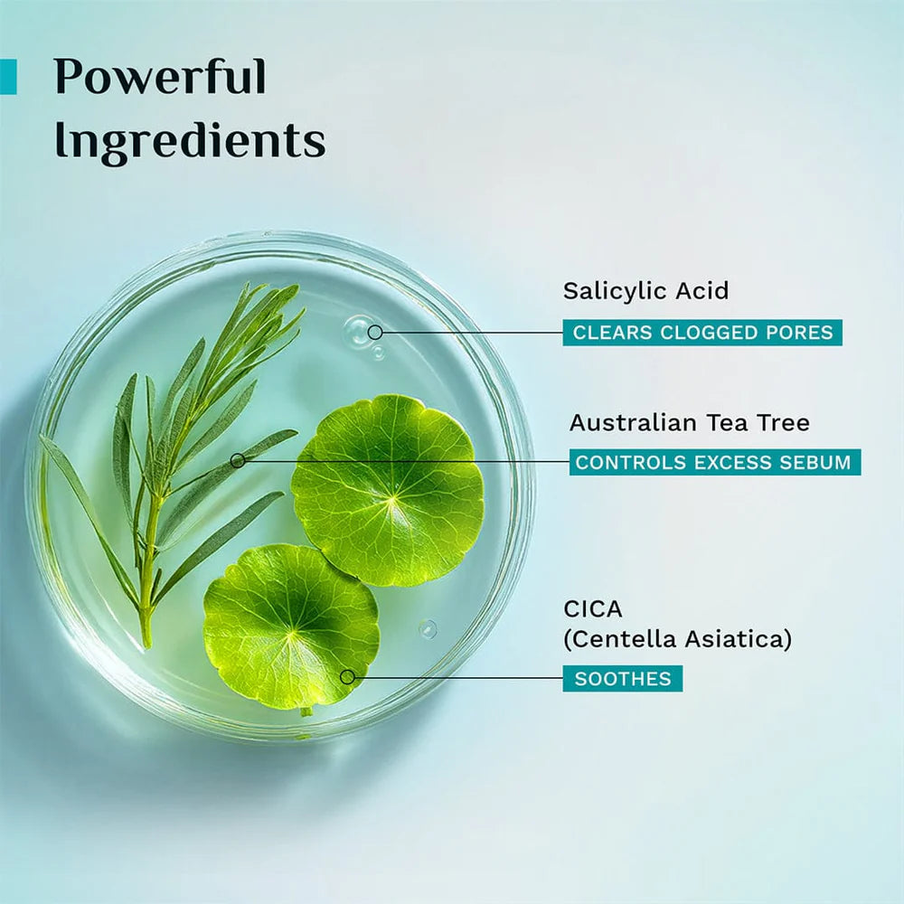 pilgrim Australian Tea Tree Oil-Balance Gel Face Wash 100ml