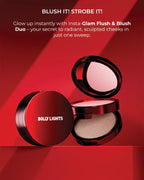 COLORBAR Bollylights Insta-Glam Flush & Blush Duo 15g