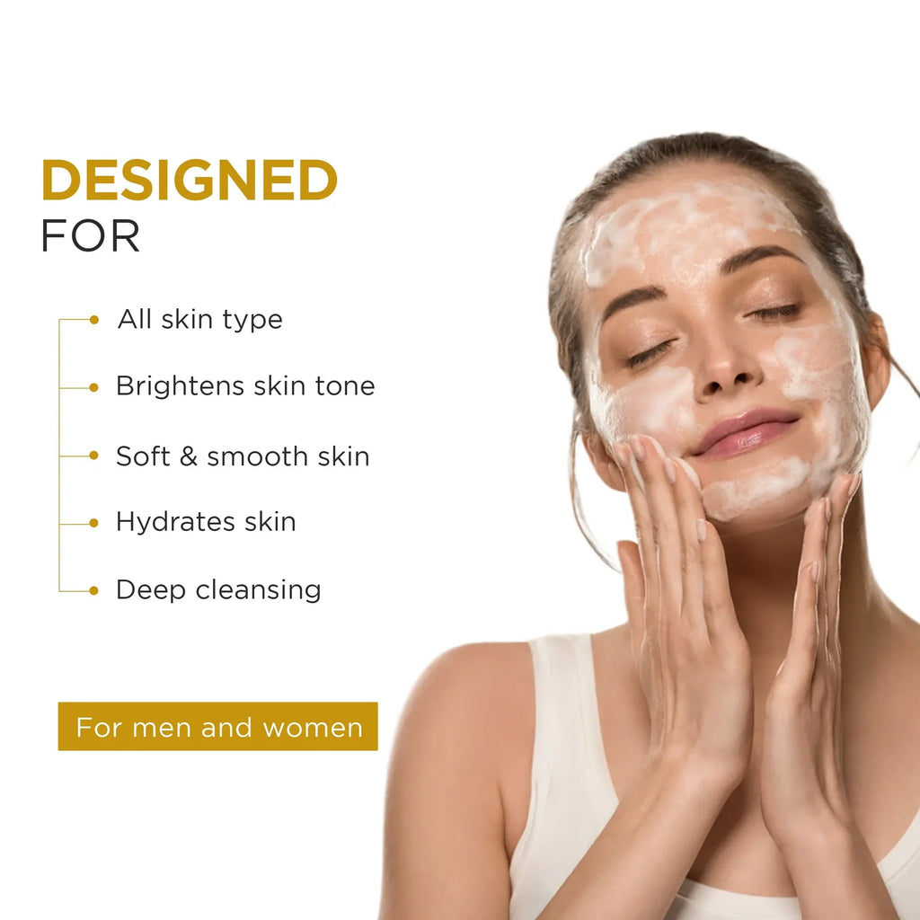 Oshea Herbals Rice Water Brightening Foaming Cleanser All Skin Types 100ml