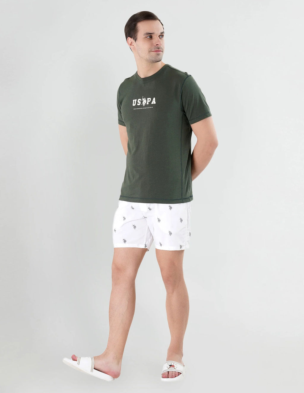 U.S. POLO ASSN. Signature Logo Pure Cotton I021 Boxers - Pack Of 1