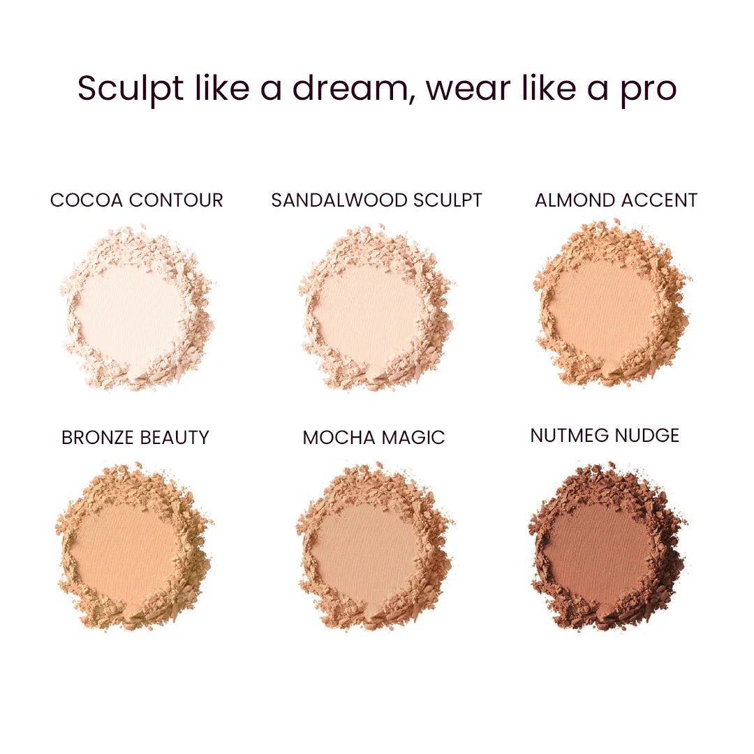 KEAUTY BEAUTY PLAY TO GO POWDER FACE CONTOUR PALETTE 6C
