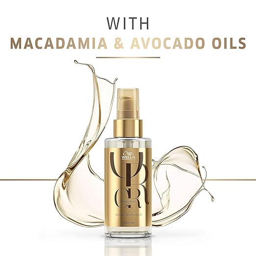 Wella Professionals Oil Reflections Luminous Smoothening Hair Oil | 100 ml | Non-Sticky Hair Treatment | For a Glossy Hair Shine