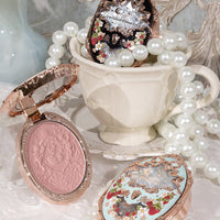 Flower Knows Strawberry Rococo Series Embossed Blush 01 Angel Sanson