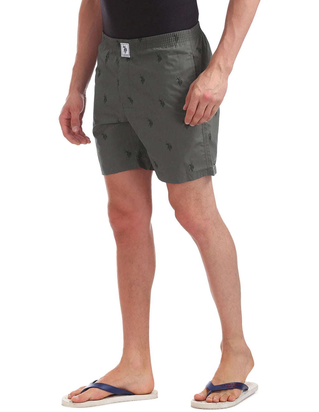 U.S. POLO ASSN. Signature Logo Pure Cotton I021 Boxers - Pack Of 1