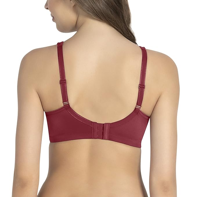 Amante Solid Padded Non-Wired Full Coverage T-Shirt Bra