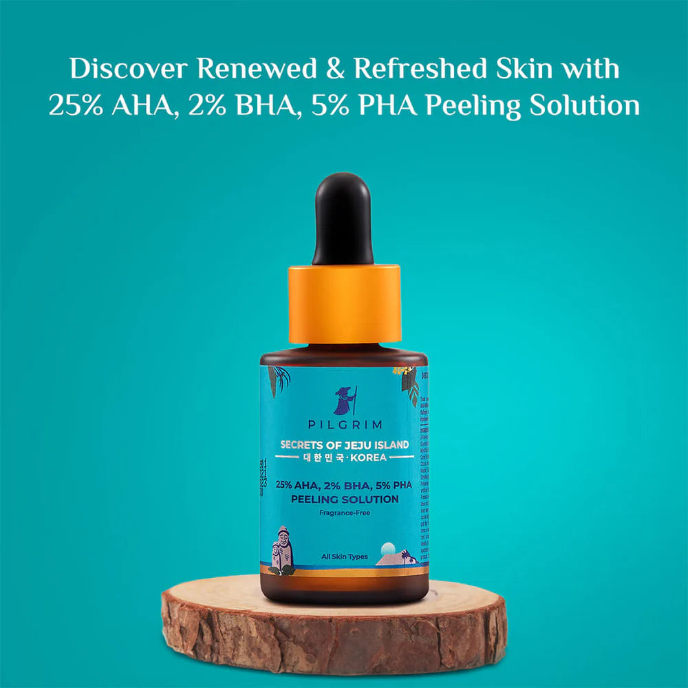 PILGRIM 25% AHA, 2% BHA, 5% PHA Peeling Solution 30ml