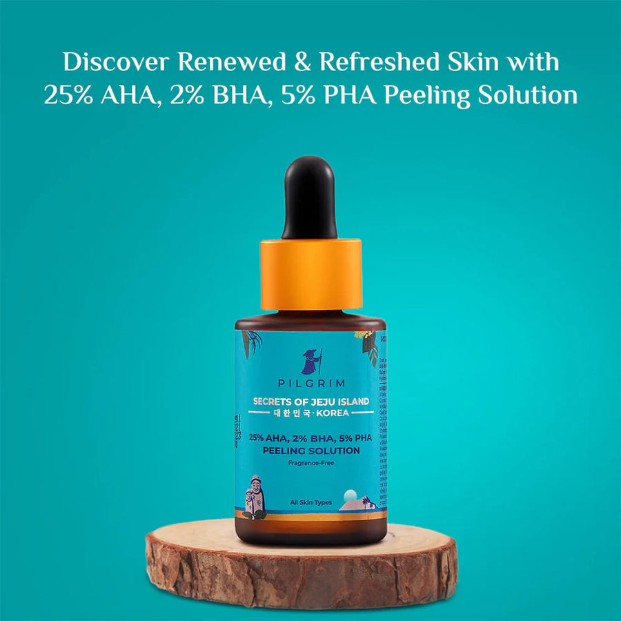 PILGRIM 25% AHA, 2% BHA, 5% PHA Peeling Solution 30ml