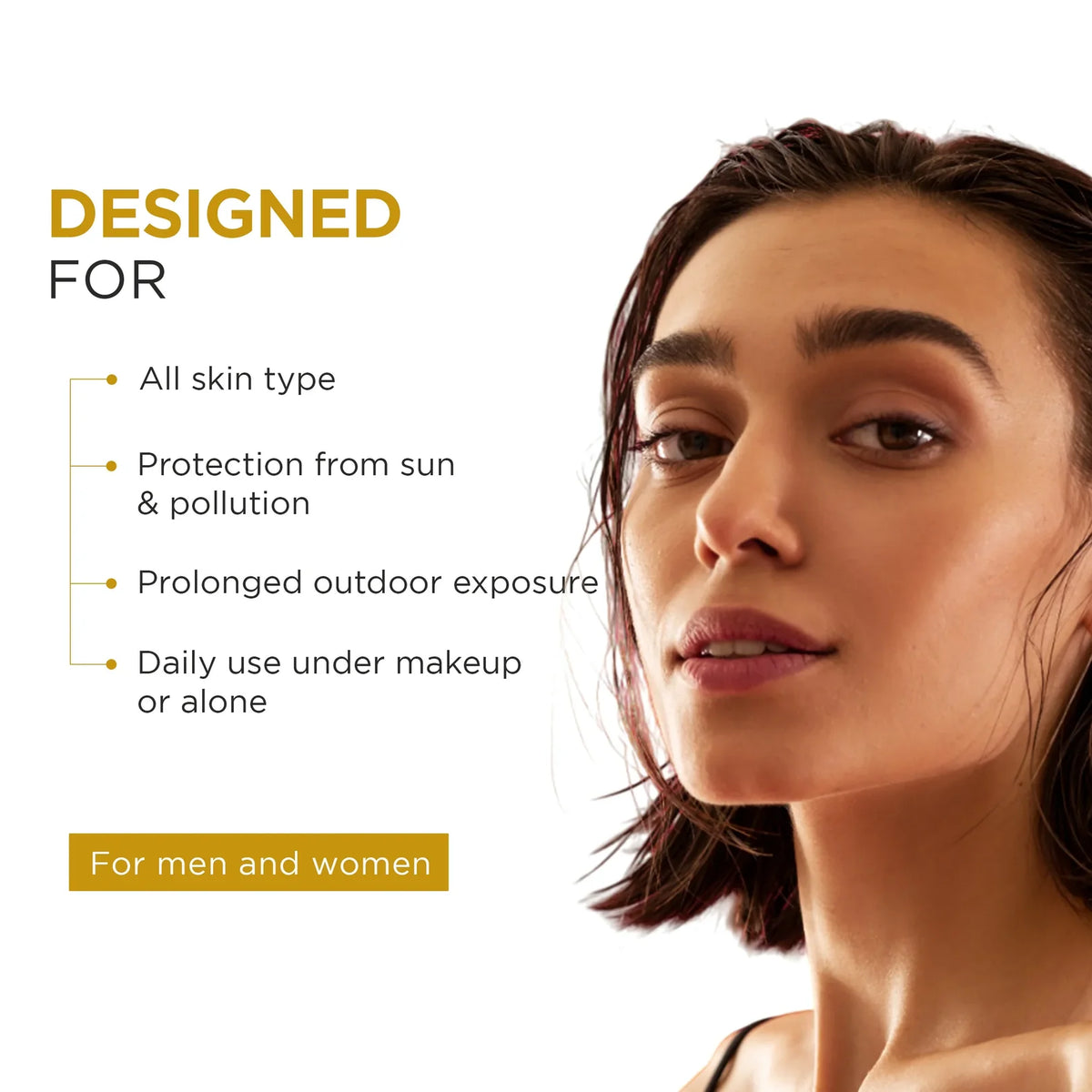 Oshea Herbals Vitamin-C & Kakadu Plum Invisible Sunscreen SPF 50 PA+++ All Skin Type 50ml