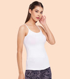 Enamor Essentials Stretch Cotton Camisole for Women | E001