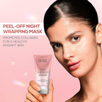 RENEE Pink Therapy Collagen Night Wrapping Face Mask | For Young, Hydrated Skin | Texture & Elasticity | Improves Skin Barrier | Hyaluronic Acid & Niacinamide Infused | 50 ml