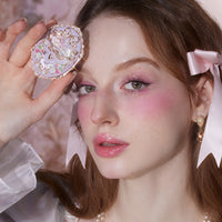 Flower Knows Violet Strawberry Rococo Embossed Blush G02 Little Cranberry