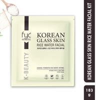 FYC PROFESSIONAL Korean Glass Skin Rice Water Facial Kit 9 Steps