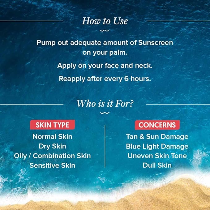Aqualogica Detan+ Dewy Sunscreen with Cherry Tomato & Hyaluronic Acid with SPF 50 & PA++++ for Men & Women - For Normal, Dry & Combination Skin 80g