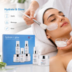 O3+ Professional Hydrate + Glow Facial Kit for Tan-Pigmented Skin Radiance – Shine
