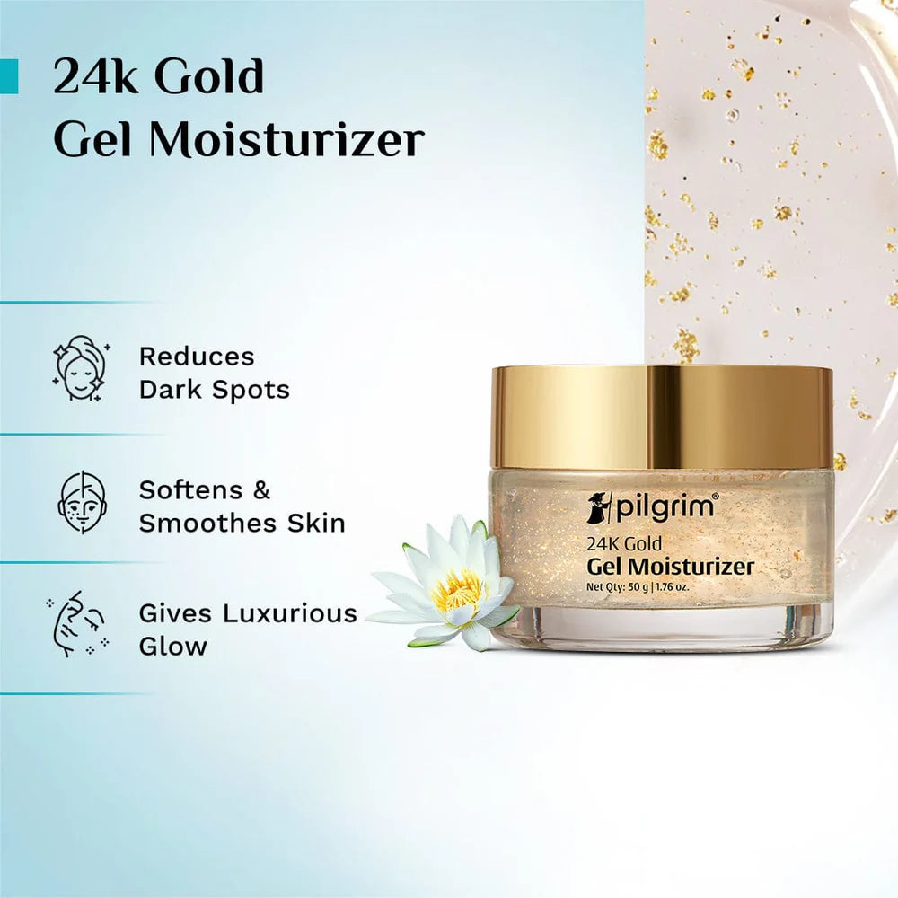 pilgrim 24K Gold Gel Moisturizer 50g