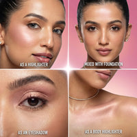 RENEE Yours Truly Strobe Cream | 3-In-1 Highlighter, Primer & Moisturiser, 30g
