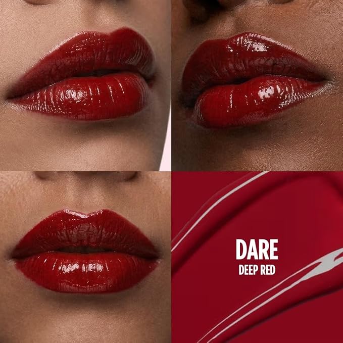 Nykaa Lip Grip No-Transfer Gloss Intense Shine Liquid Lipstick Gloss Intense Shine Liquid Lipstick 2ml