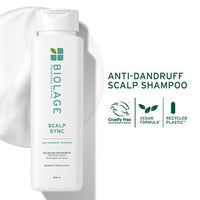 Biolage Scalp Sync Anti-Dandruff Shampoo, Removes Visible Flakes After 1st Wash (200ml)