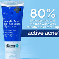 The Derma co 1% Salicylic Acid Gel Face Wash with Salicylic Acid & Witch Hazel - 100ml