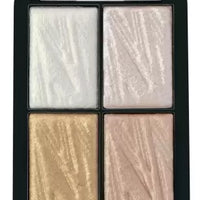 MARS 4 Color Glowzilla Palette Blush and Highlight Kit, Multicolor (FP03-02)