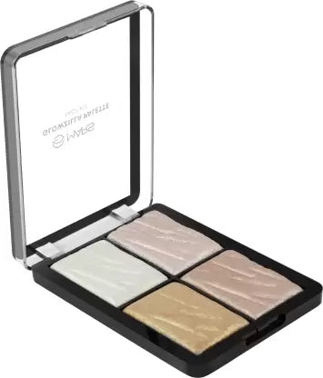 MARS 4 Color Glowzilla Palette Blush and Highlight Kit, Multicolor (FP03-02)