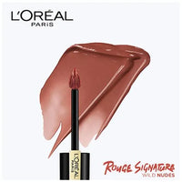 Loreal Paris Rouge Signature Matte Liquid Lipstick - Ultra Light Weight, No Stain, 7 g 148 I Hunt