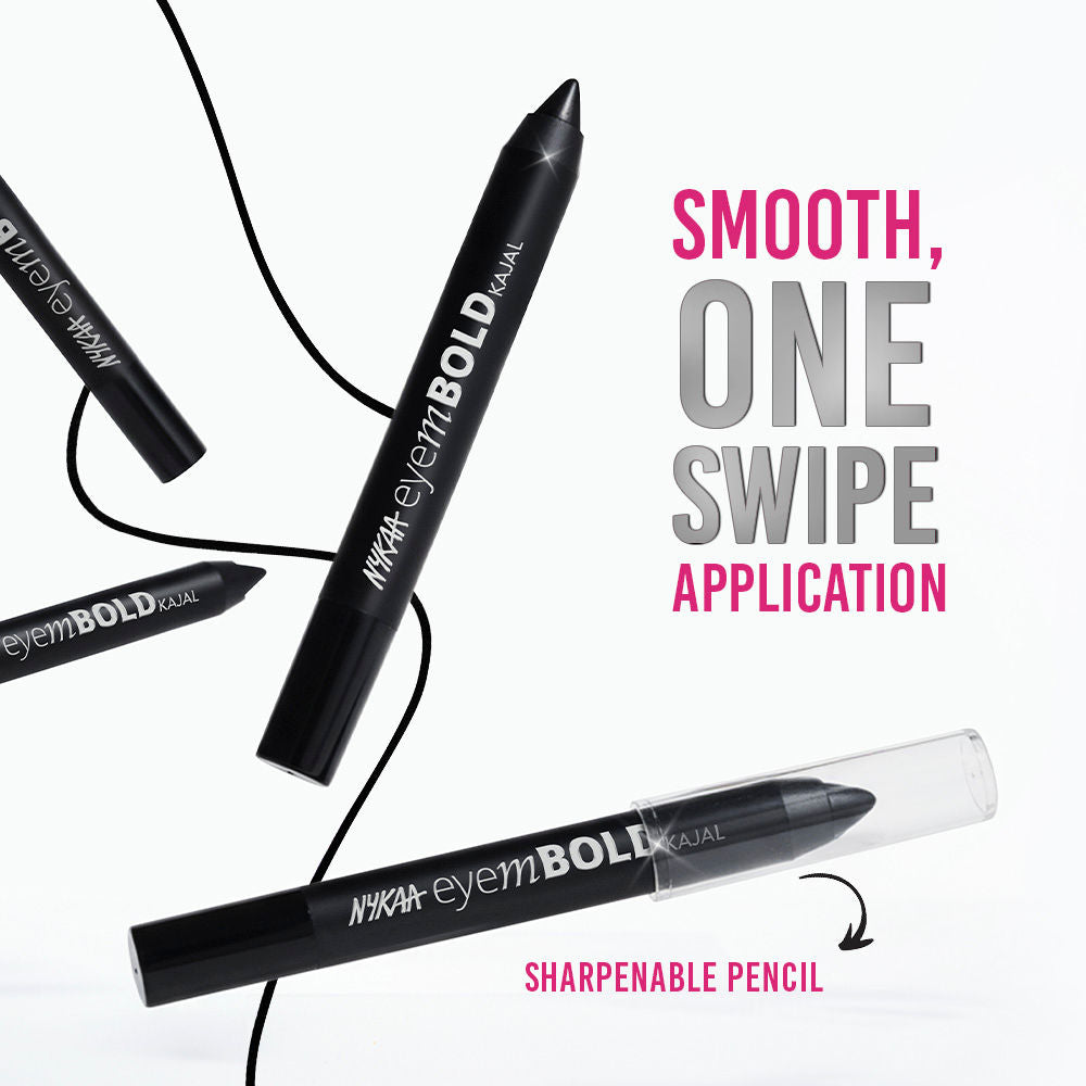 Nykaa Eyem Bold Kajal (2.8g)