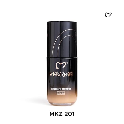 MAKEZMIA VELVET MATT FOUNDATION 60Ml (MKZ_201) 60ml