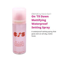 One size One Size Patrick Starr On Til Dawn Mattifying Waterproof Setting Spray 1 oz 1 Ounce (Pack of 1)