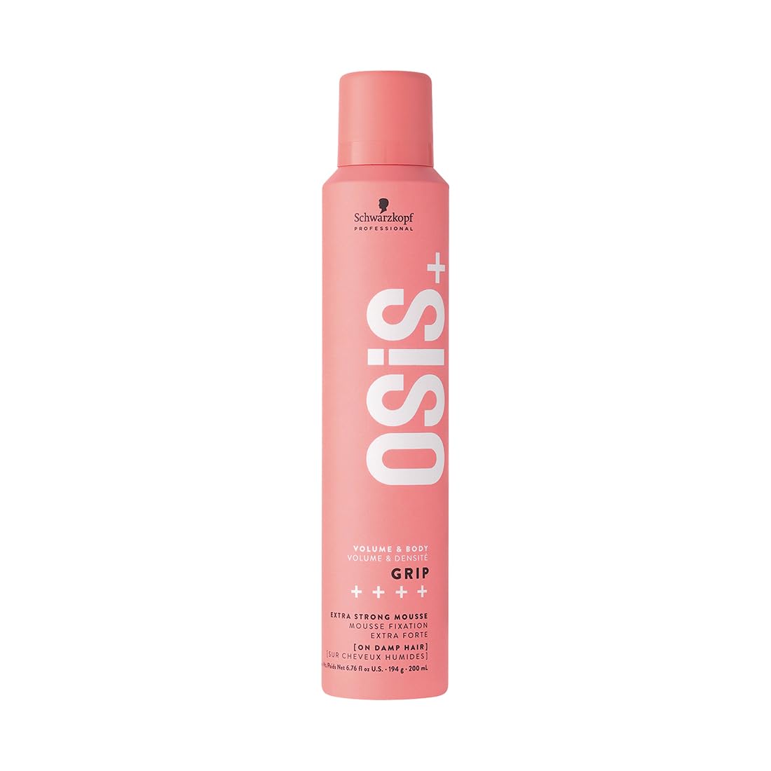 Schwarzkopf Professional OSIS+ Volume & Body Grip+ Extra Strong Mousse 200ml