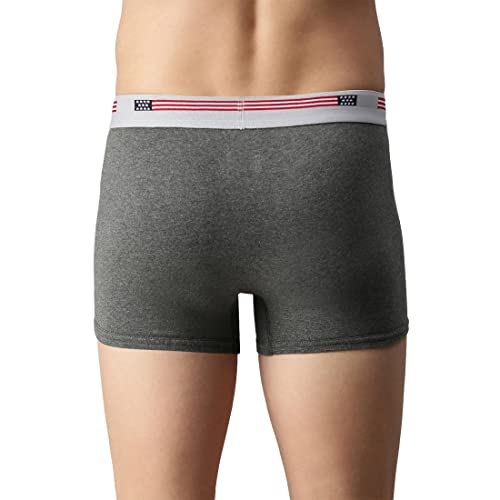 U.S. POLO ASSN. Mens Numeric Print Cotton Stretch I015 Trunks (Pack of 1)