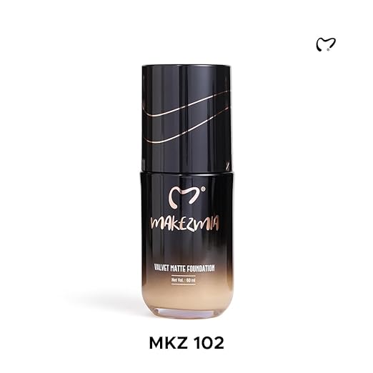 MAKEZMIA VELVET MATT FOUNDATION 60Ml (MKZ_102) 60ml