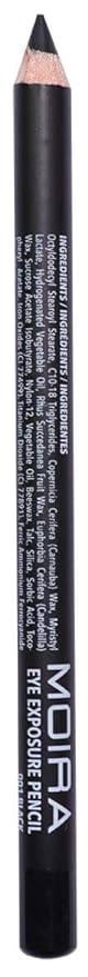 MOIRA Eye Exposure Pencil (001, Black) 1.1g