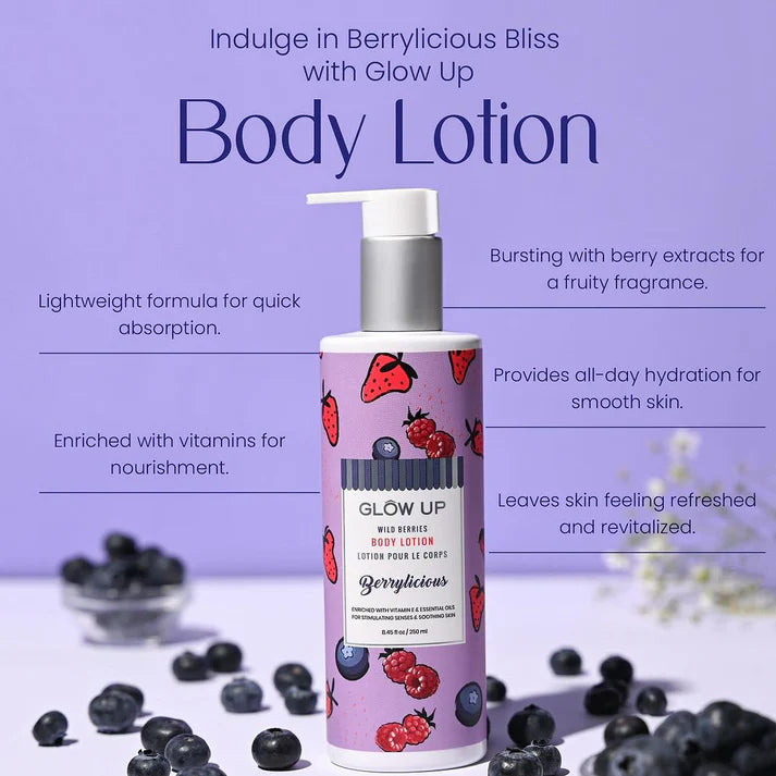 Glowup BERRYLICIOUS BODY LOTION 250ml