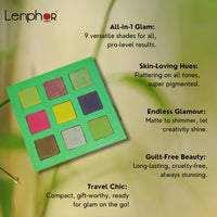 Lenphor 9 in1 Eye Shadow Palette Natures Lap