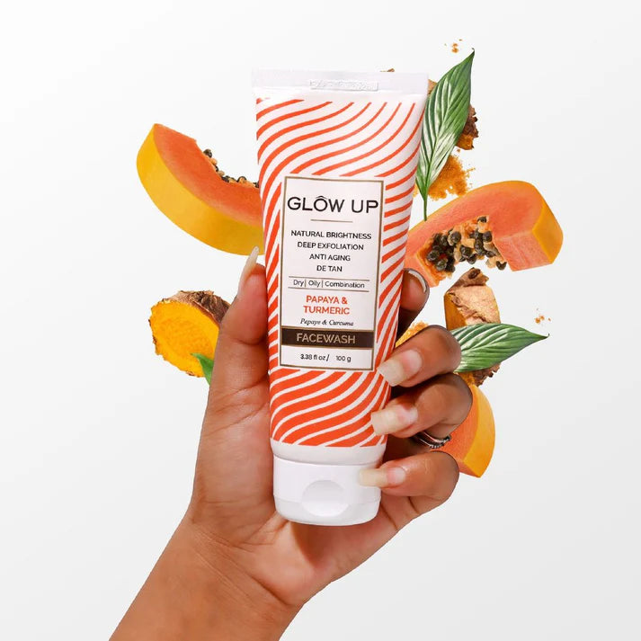 Glowup PAPAYA & TURMERIC FACE WASH 100g