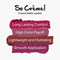 Nykaa So Creme! Creamy Matte Lipstick - You're Latte (4.2gm)