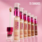 Nykaa Undercover Multi-Use Full Coverage Concealer-Hyaluronic Acid & Niacinamide 3ml
