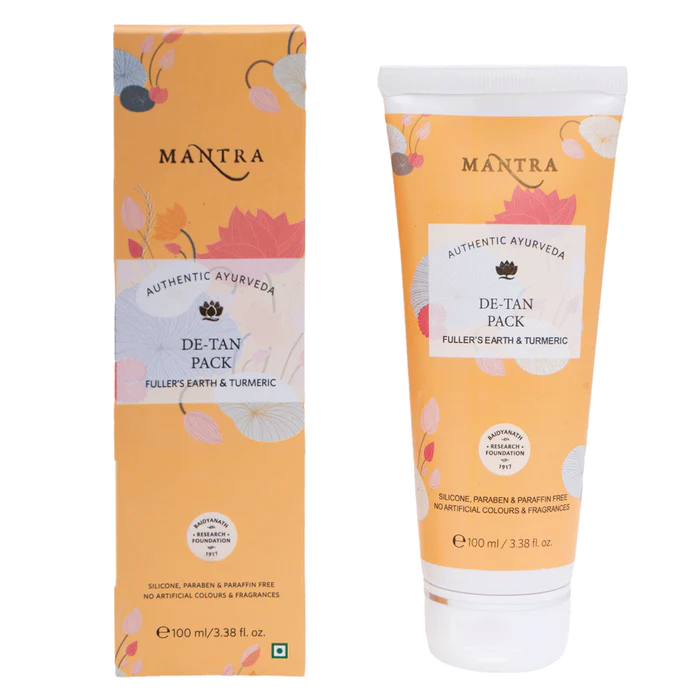 Mantra De-Tan Pack Fuller’s Earth & Turmeric 100ml