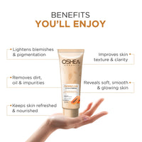Oshea Herbals Papayaclean Anti Blemish FaceScrub 100g
