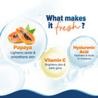 Aqualogica Glow+ Hydra Gel Moisturizer with Vitamin C & Papaya 200g