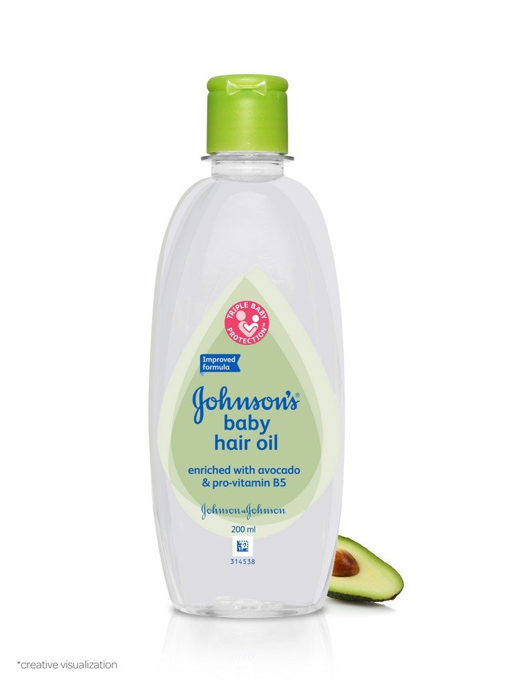 Johnson's Baby Hair Oil Enriched With Avocado & Pro- Vitamin B5 200ml