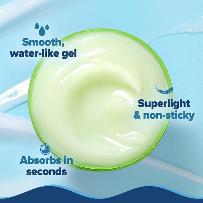 Aqualogica 5 Barrier+ Hydra Gel Moisturizer with 5 Essential Ceramides & Avocado | 24-Hour Intense Hydration | Weightless Water-Like Gel Texture | Non Sticky & Quick Absorbing for Healthy Skin Barrier | 200 g