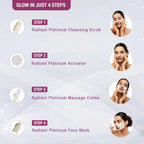 Lotus Herbals Radiant Platinum Cellular Anti Ageing Facial Kit