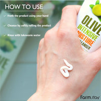 FARMSTAY Olive Intensive Moisture Foam Cleanser 100ml