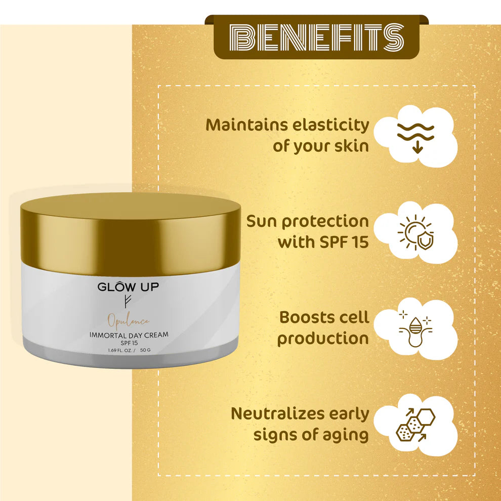 Glow Up OPULENCE IMMORTAL DAY CREAM - 50g