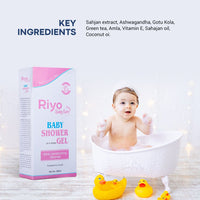 Riyo Herbs Baby Care Baby Shower Gel Daily Moisturizing Cleanser 200ml