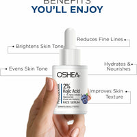 Oshea Herbals PhytoDerma 2% Kojic Acid + 1% Alpha Arburtin + Niacinmide Infused With Blueberry Face Serum 30ml